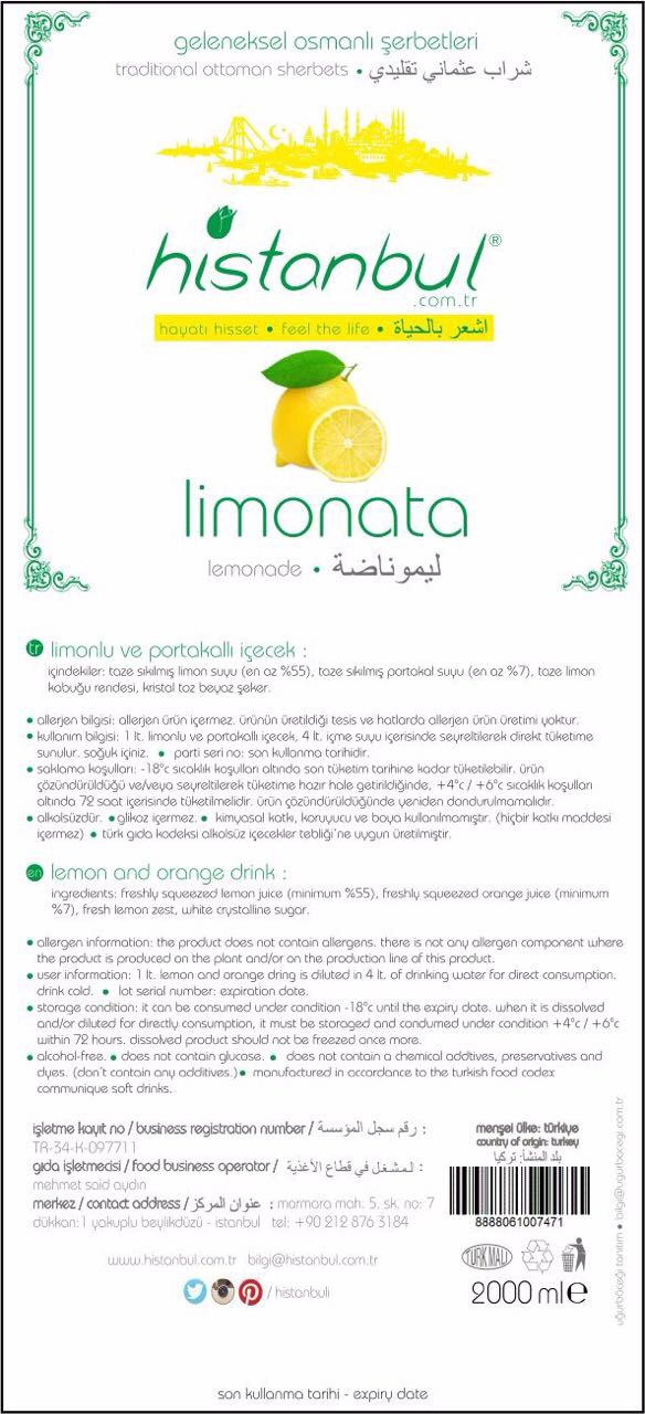 histanbul limonata